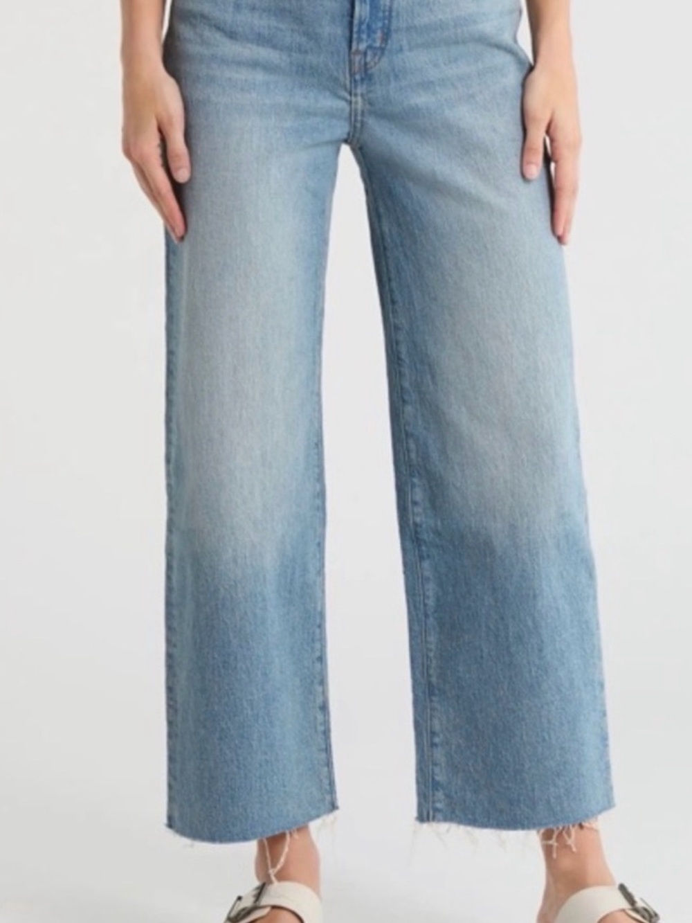 Madewell - Perfect Vintage Wide-leg Crop Jean (Curvy)